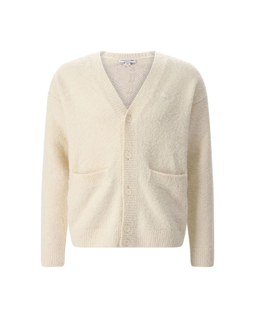 Lacoste Cardigans in het White voor heren