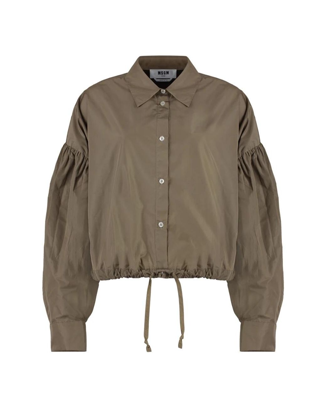 MSGM Shirts in het Green