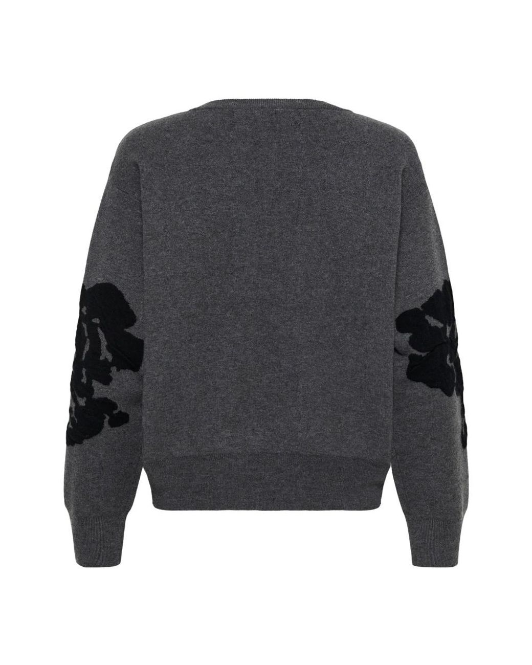 Cream Gray Strickware