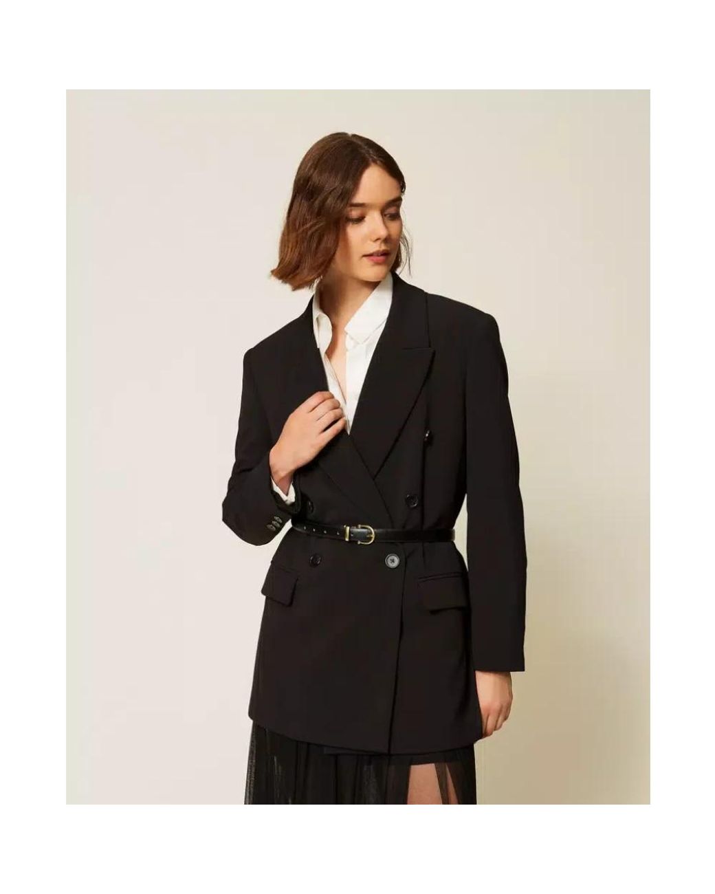Twinset Black Blazers