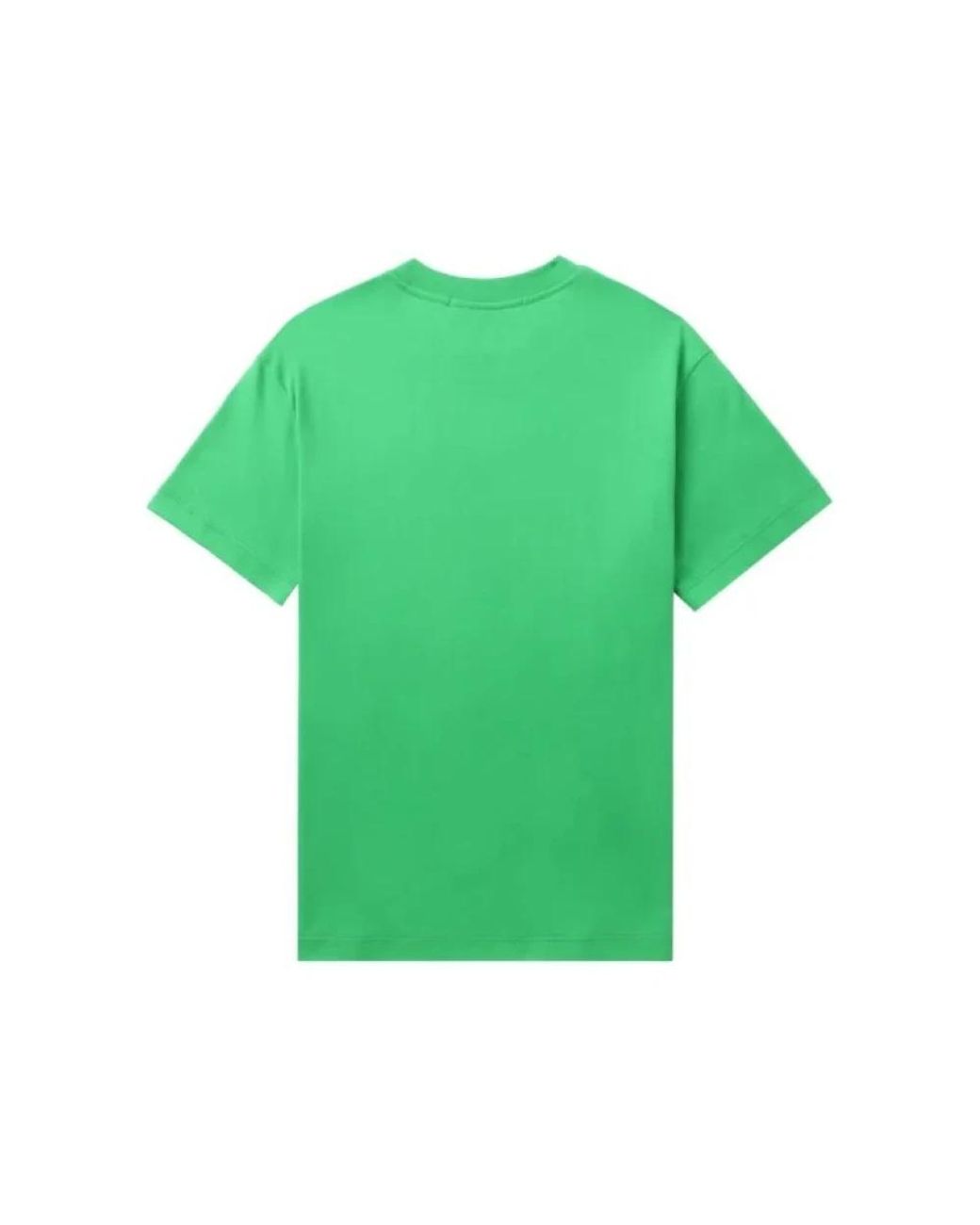 MSGM Green T-Shirts for men