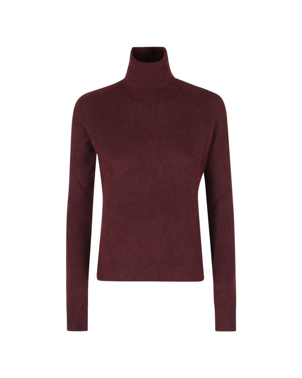 Roberto Collina Purple Turtlenecks