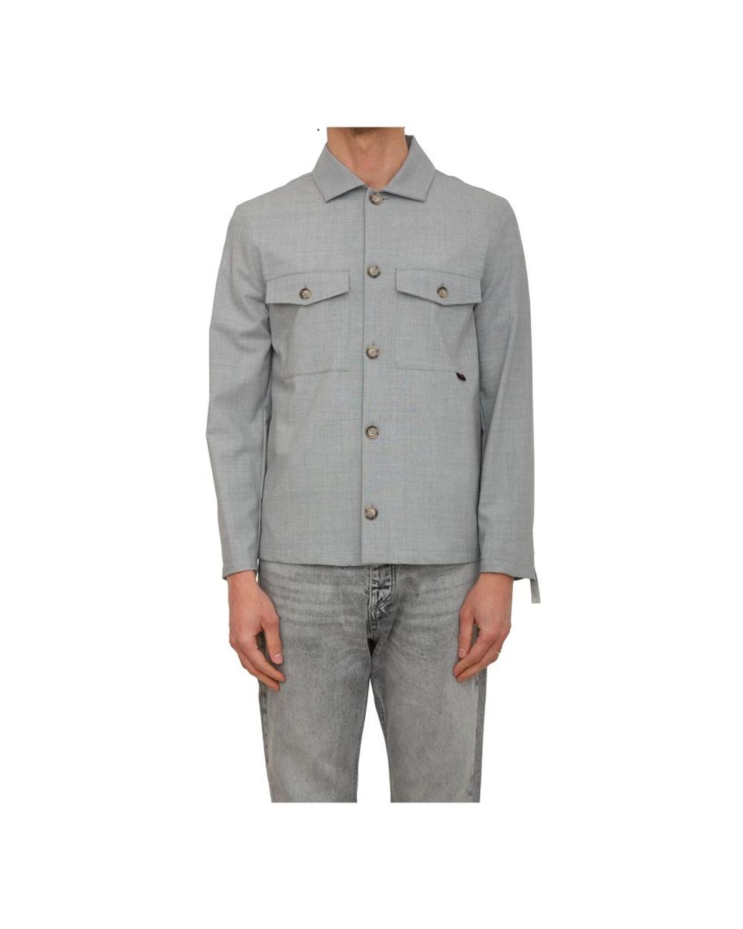 Liu Jo Gray Casual Shirts for men
