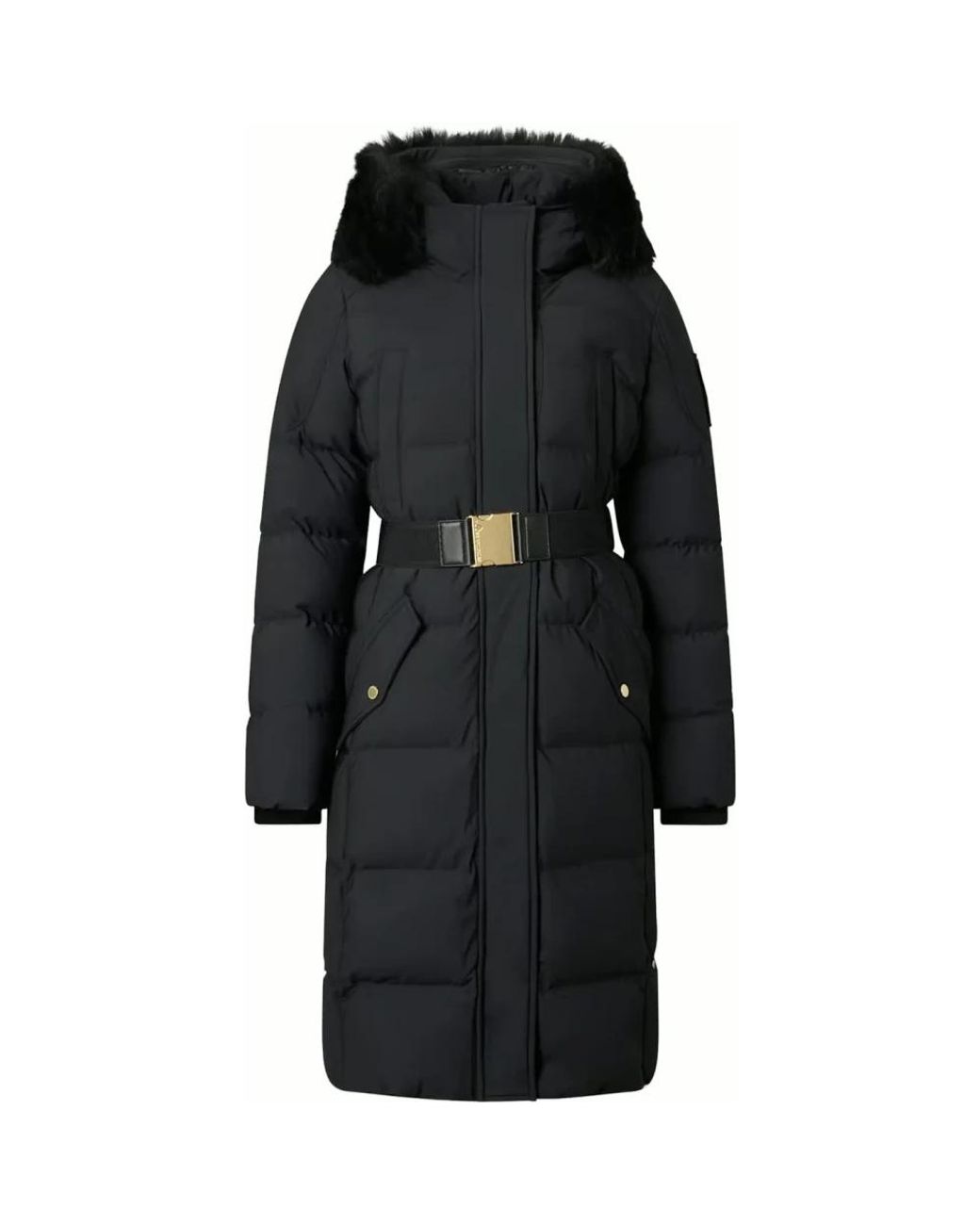 Down Coats Moose Knuckles de color Black