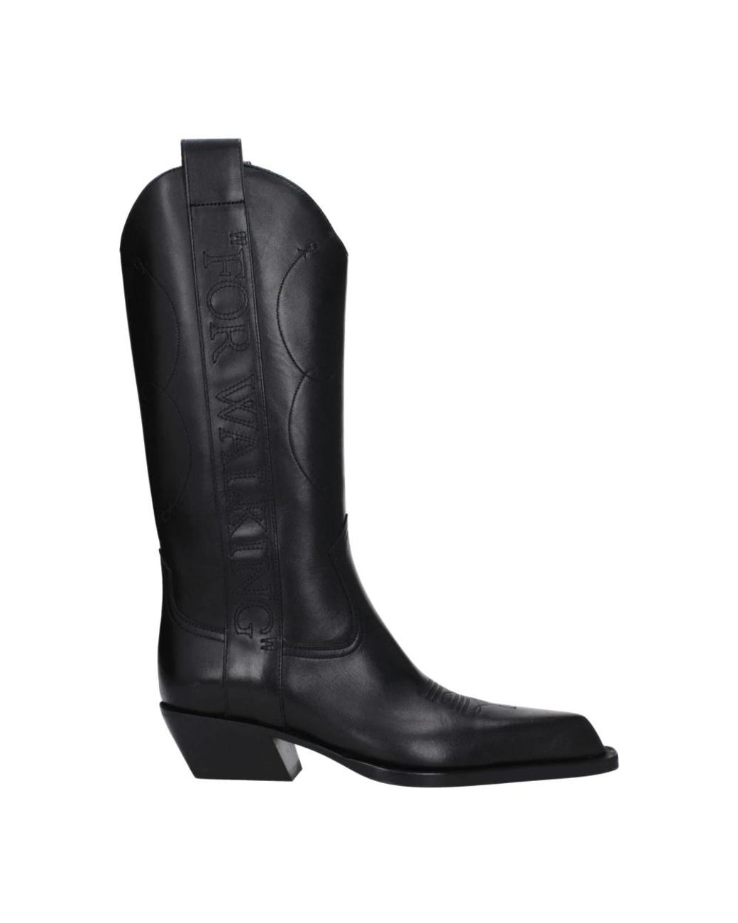 Off-White c/o Virgil Abloh Black Cowboy Boots