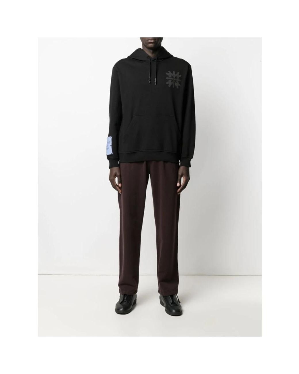 McQueen Black Hoodies for men