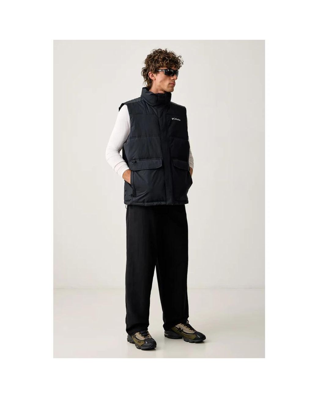 Vests Columbia de hombre de color Black