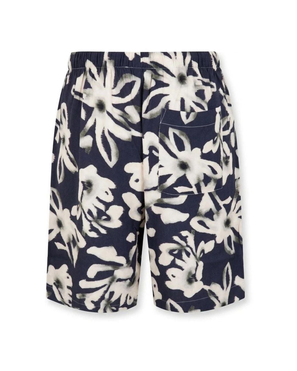Laneus Blue Casual Shorts for men