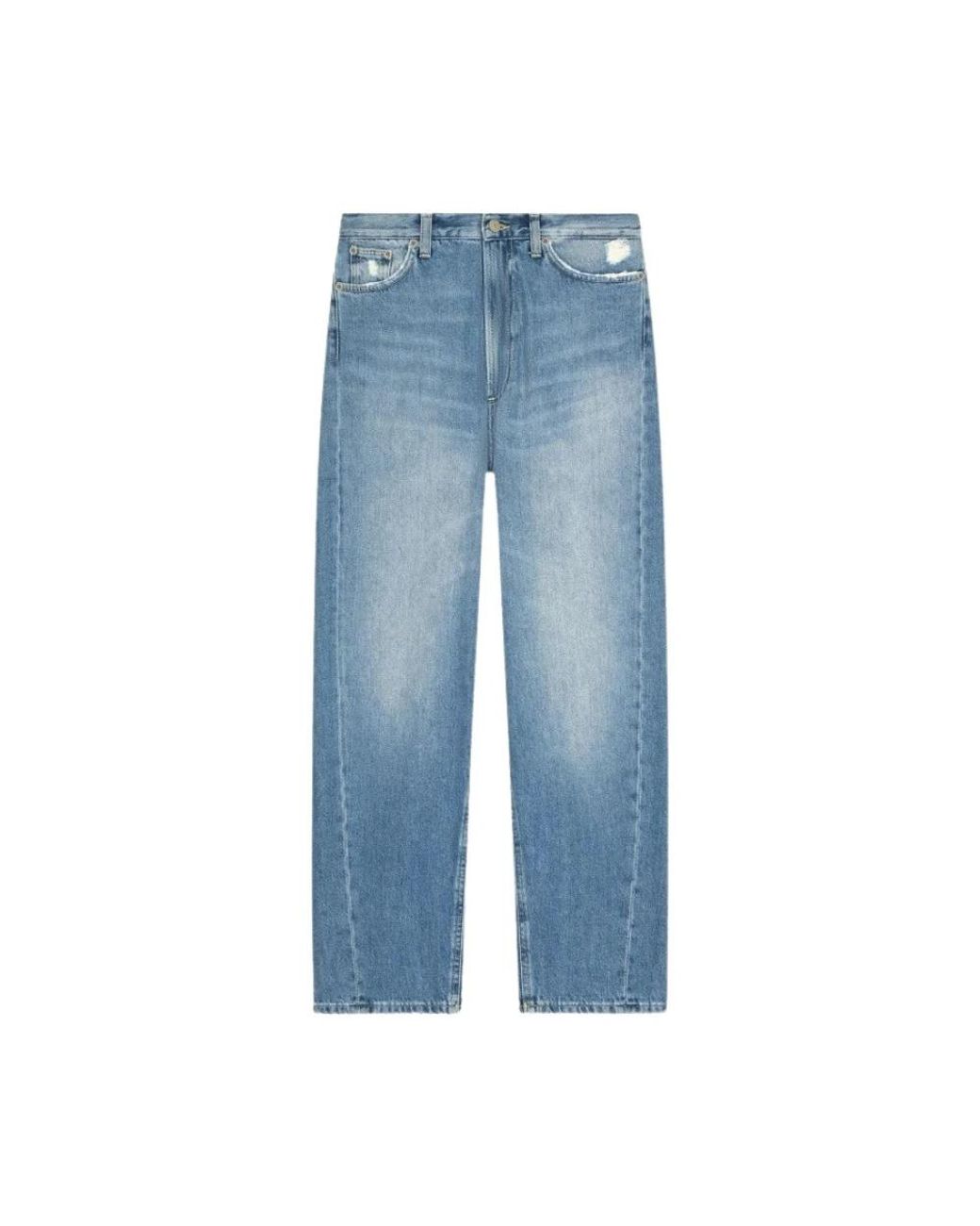 Dondup Blue Straight Fit Jeans