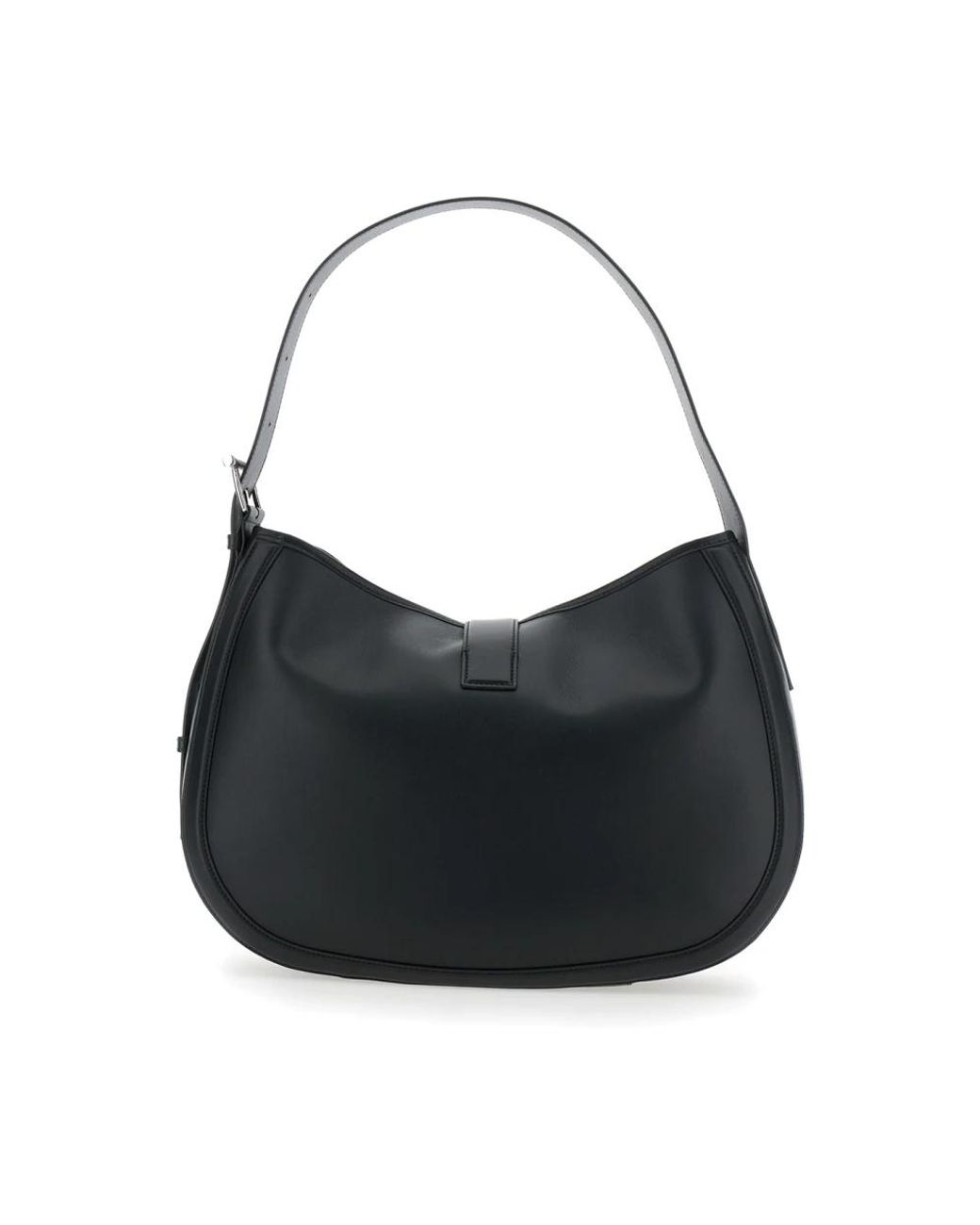 McQueen Black Shoulder Bags