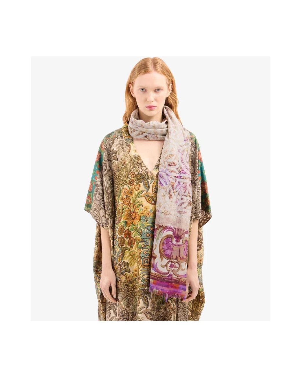 Pierre Louis Mascia Purple Scarves