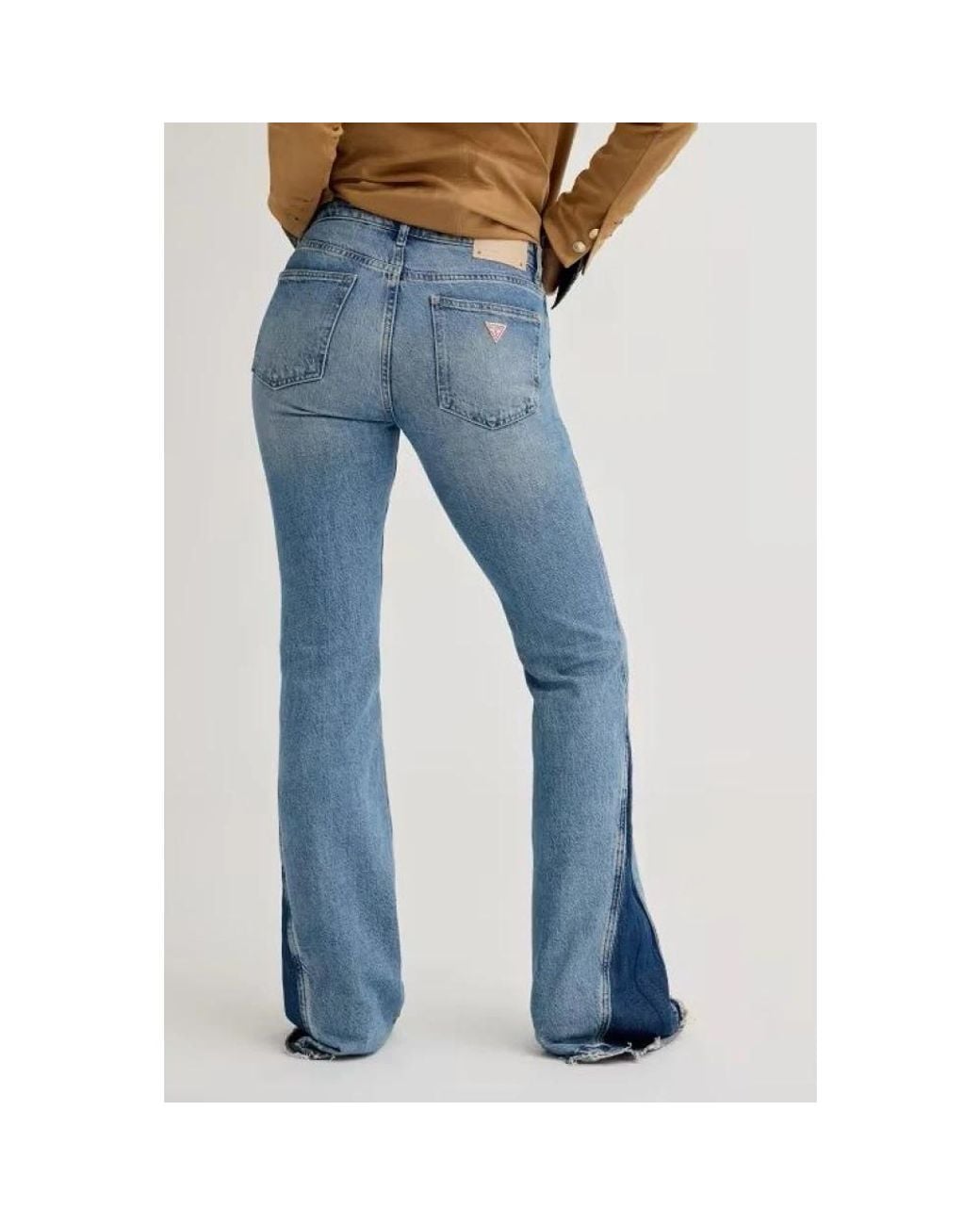Flared Jeans Guess de color Blue