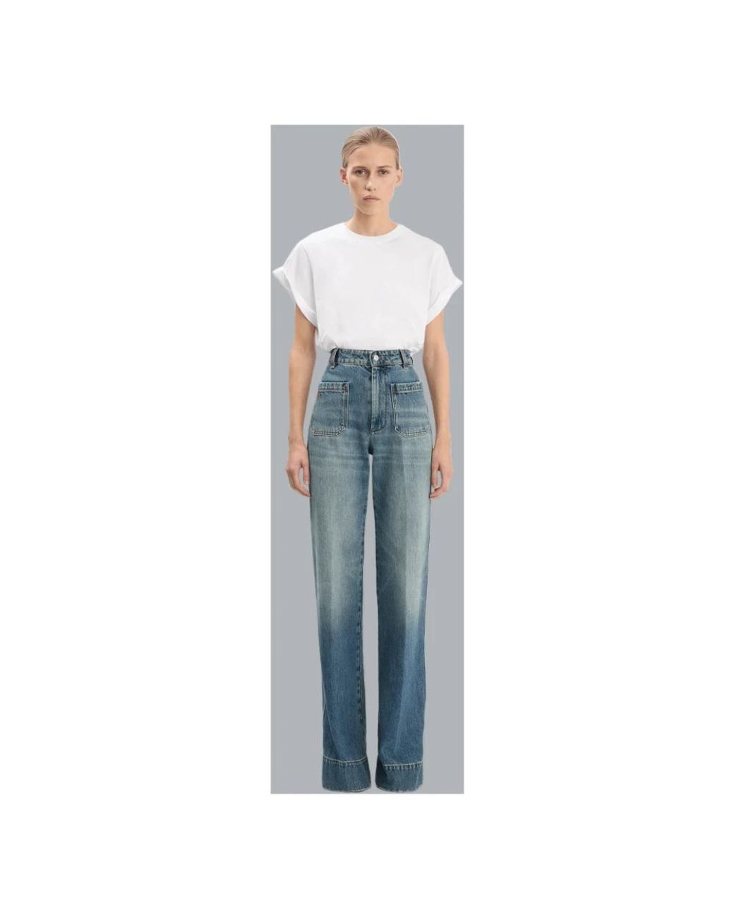 Victoria Beckham White T-Shirts