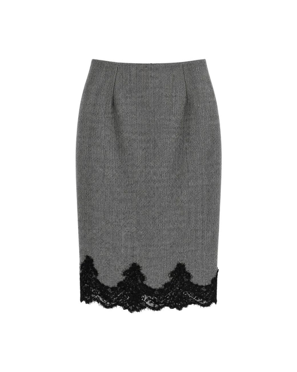 Pencil Skirts Clips en coloris Gray