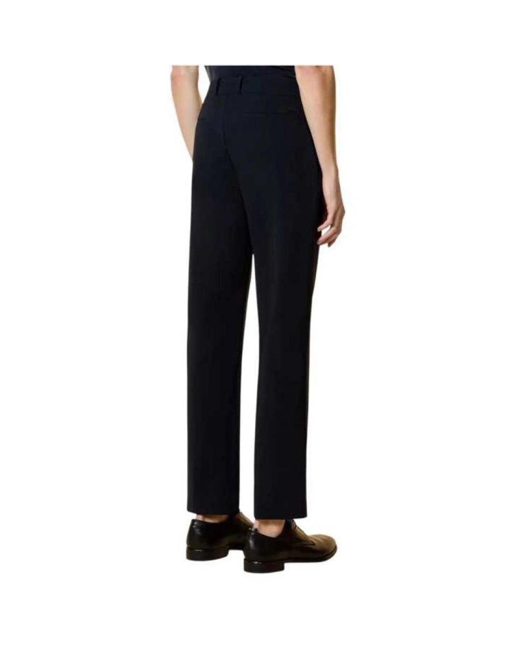 Rrd Black Slim-Fit Trousers for men