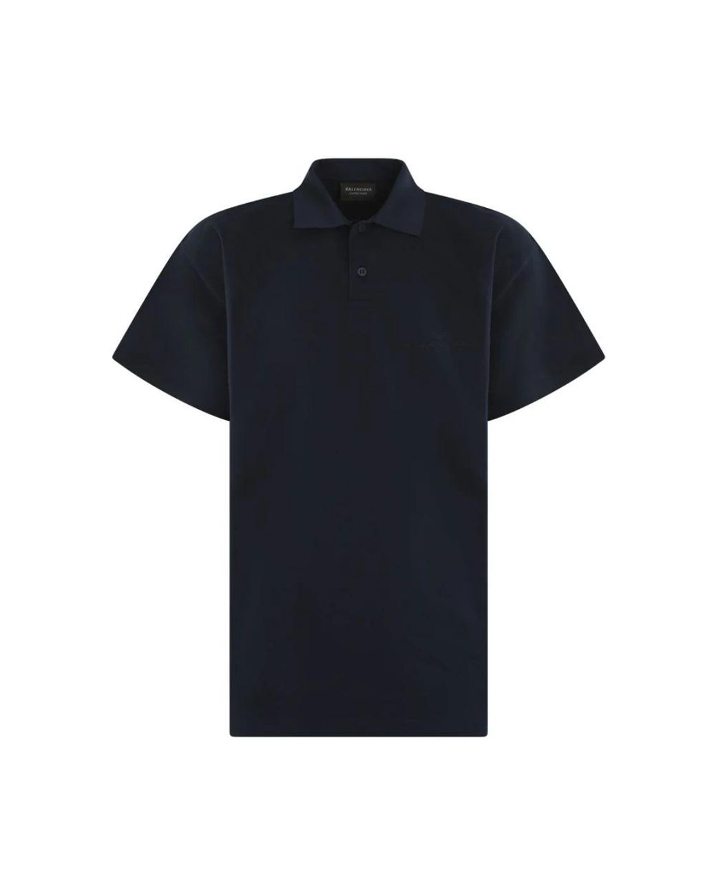Balenciaga Black Polo Shirts for men