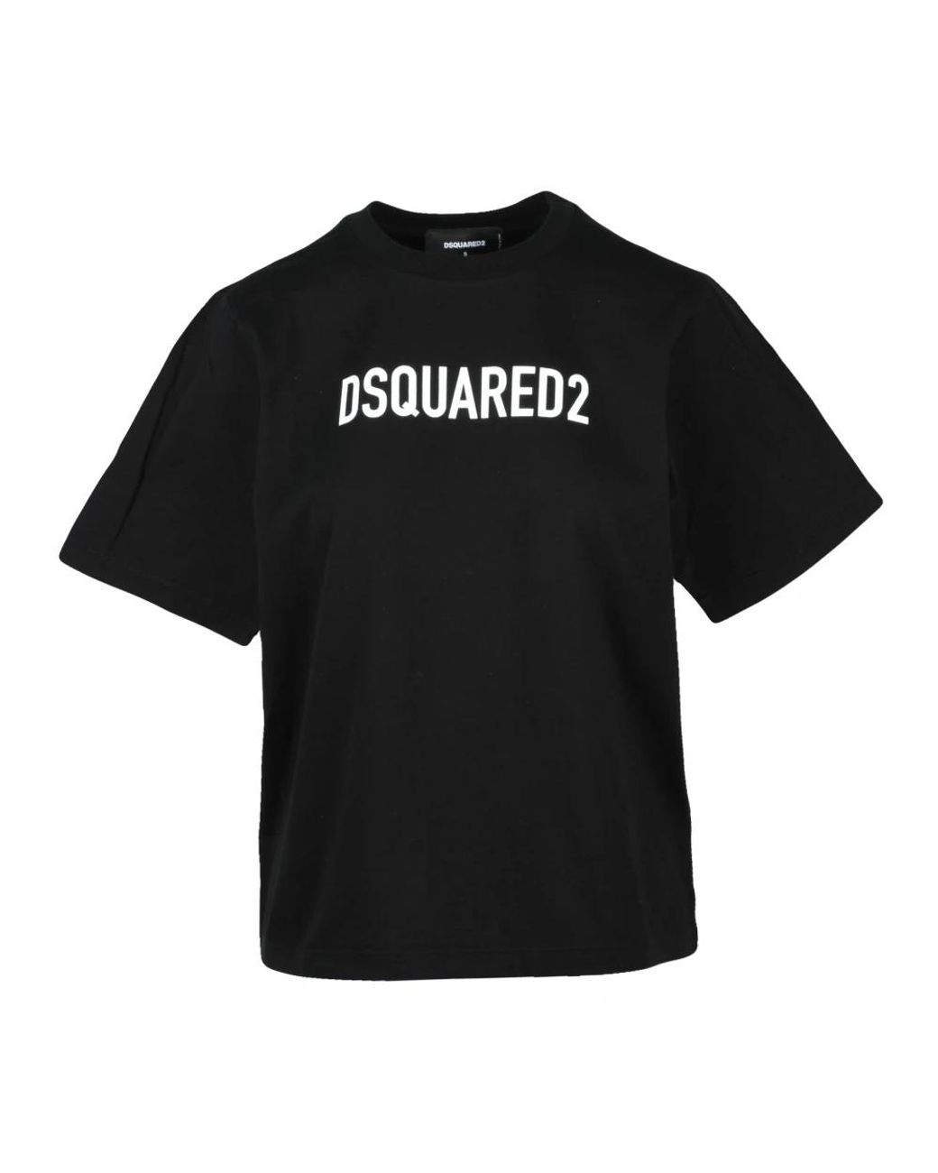 DSquared² Tops ,Zwart ,Katoen Dsquared 2 Tshirt in het Black