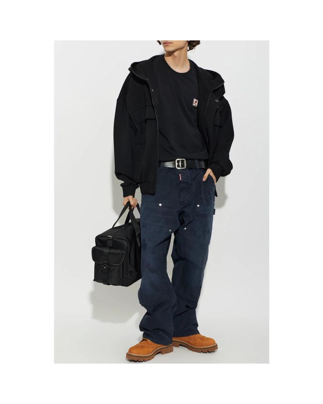 Zip-Throughs di DSquared² in Black da Uomo