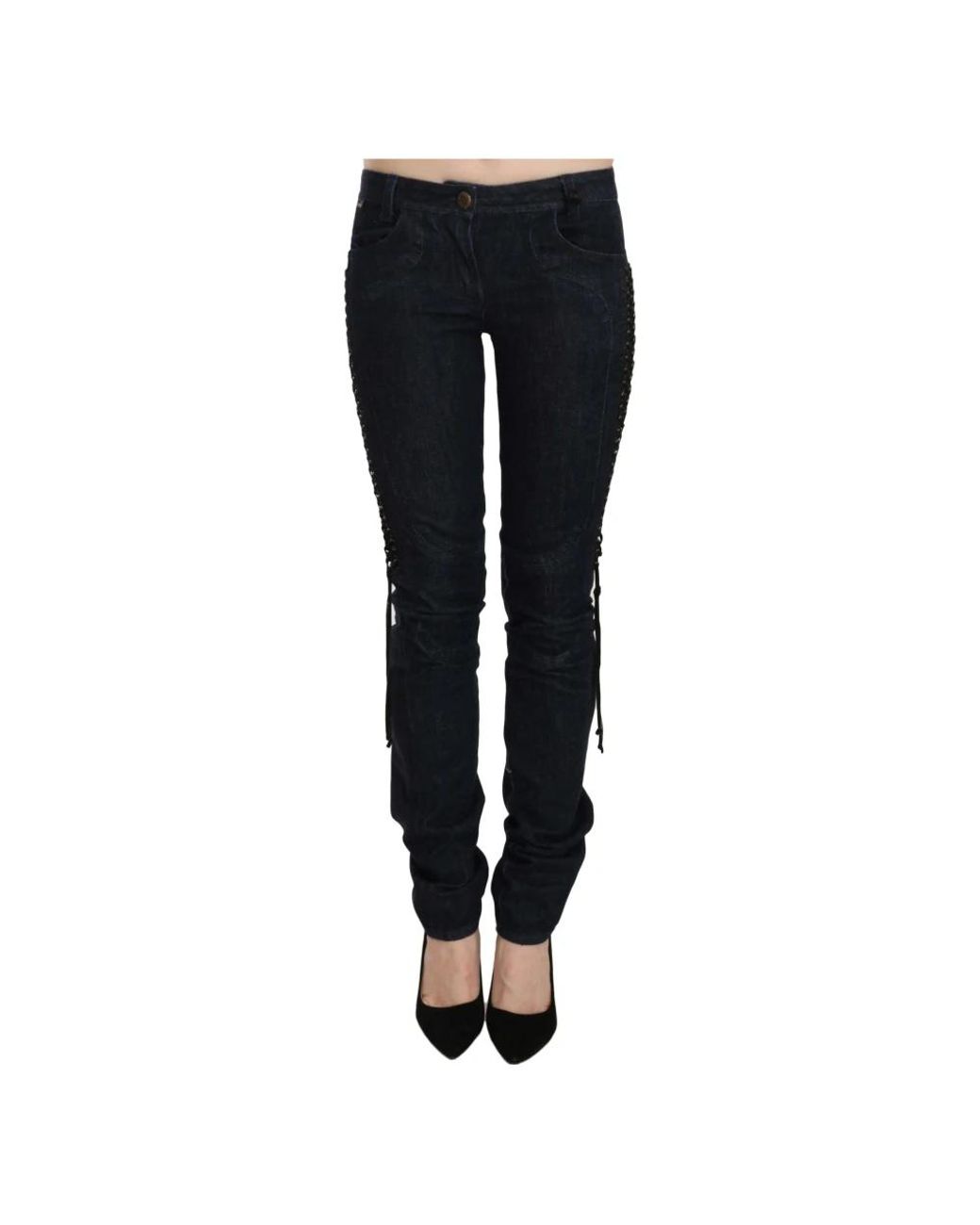 Just Cavalli Black Skinny Fit Jeans
