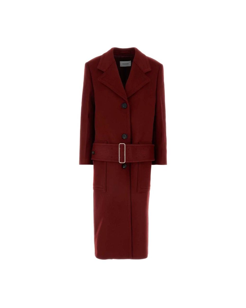 Ferragamo Red Belted Coats