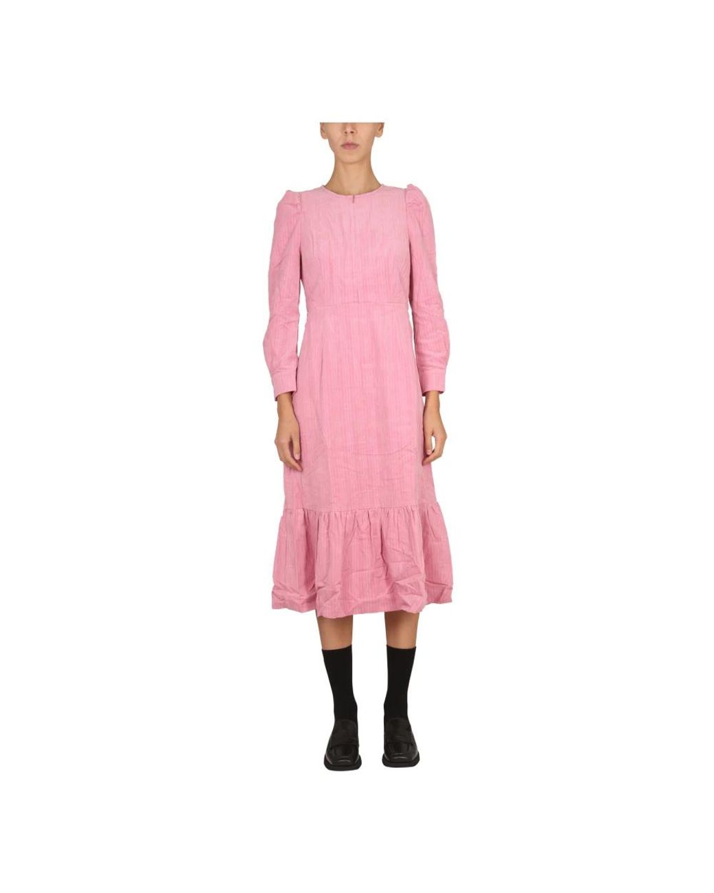 Baum und Pferdgarten Pink Midi Dresses