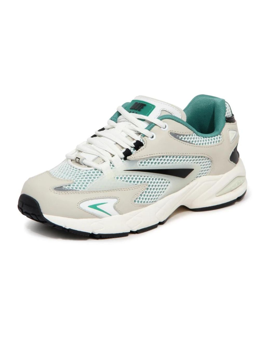 Date Schoenen ,Groen ,Sn 23 Mesh Schoenen Wit-Groen in het White voor heren