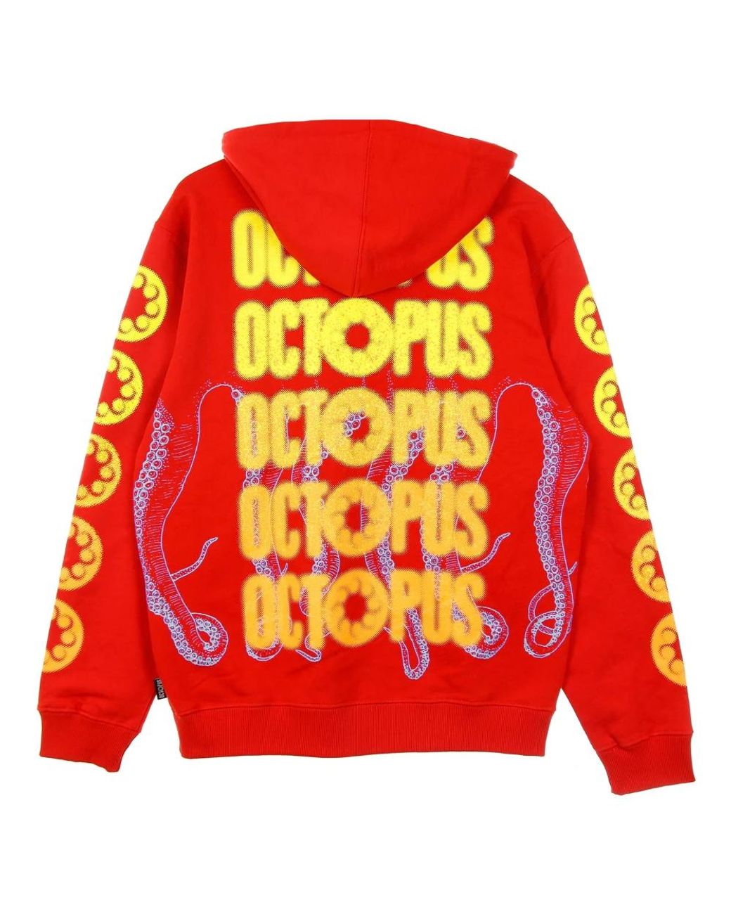 Octopus Red Hoodies for men