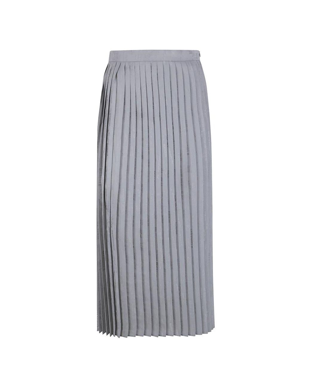 MM6 by Maison Margiela Gray Midi Skirts