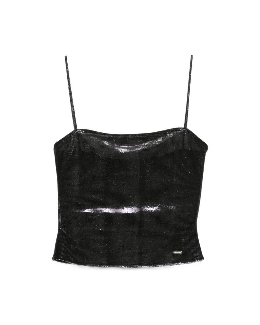 Gucci Black Sleeveless Tops