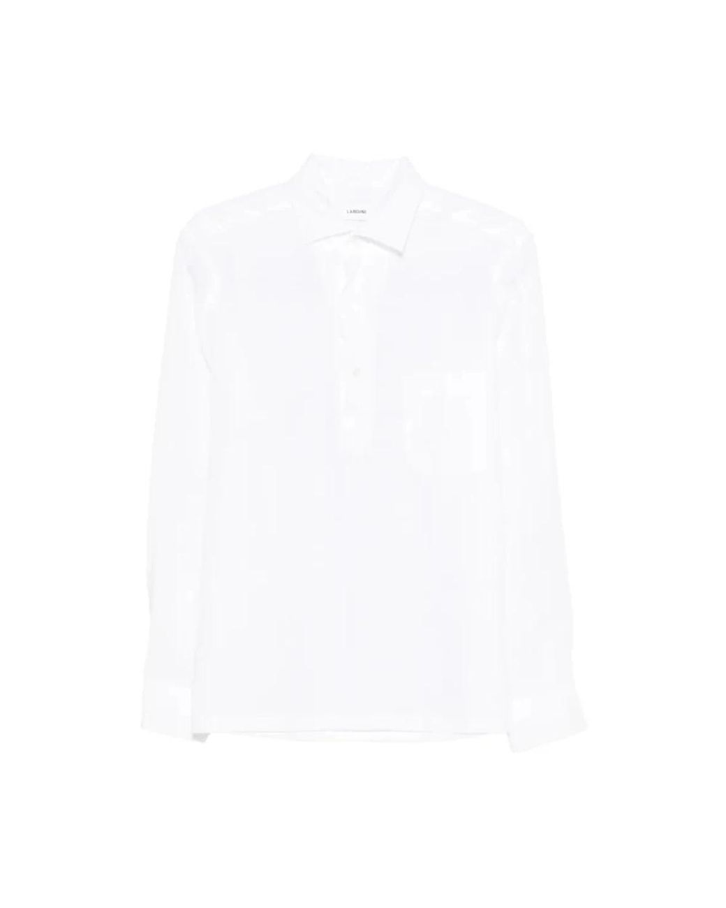 Lardini White Casual Shirts for men