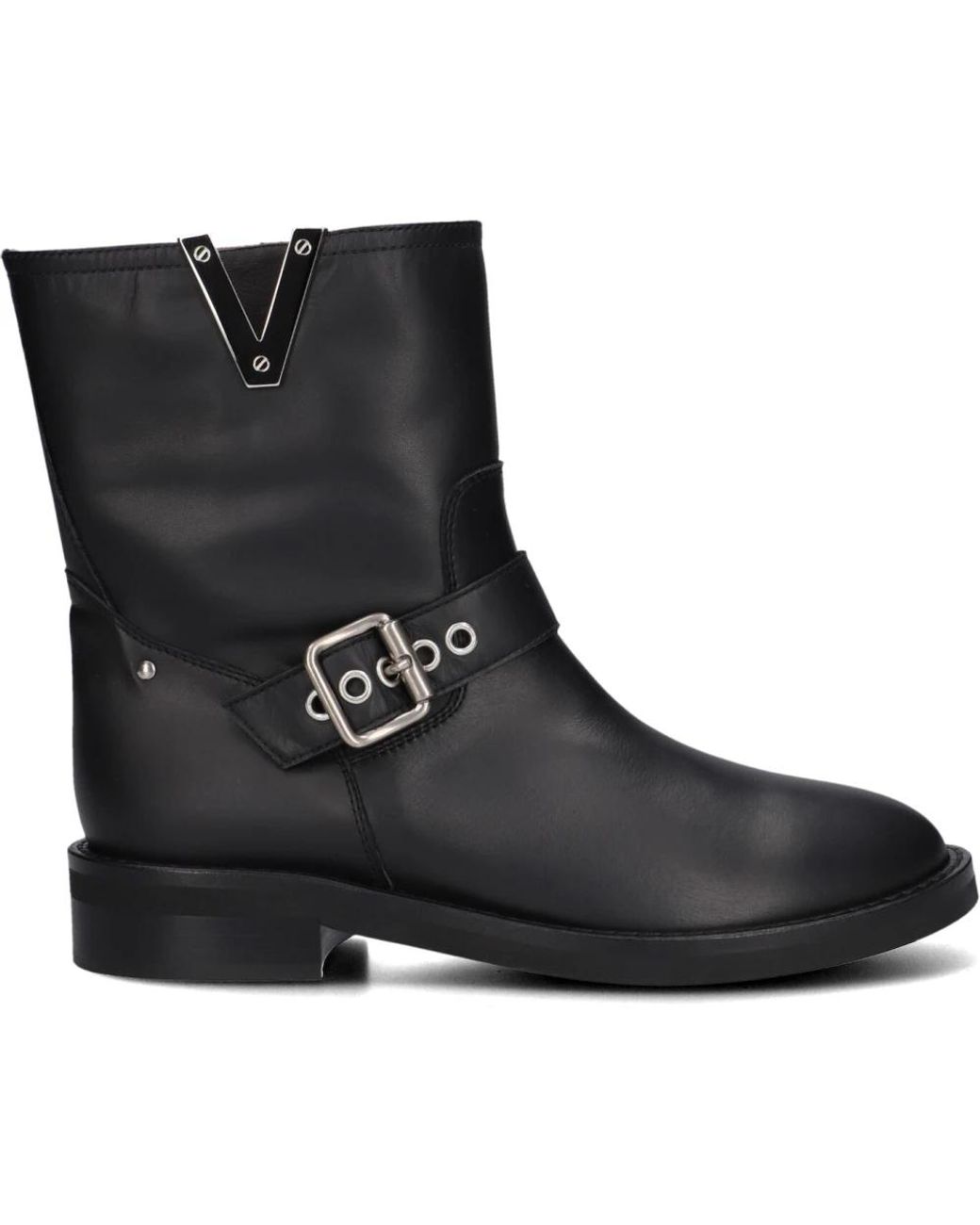 Via Roma 15 Black Ankle Boots
