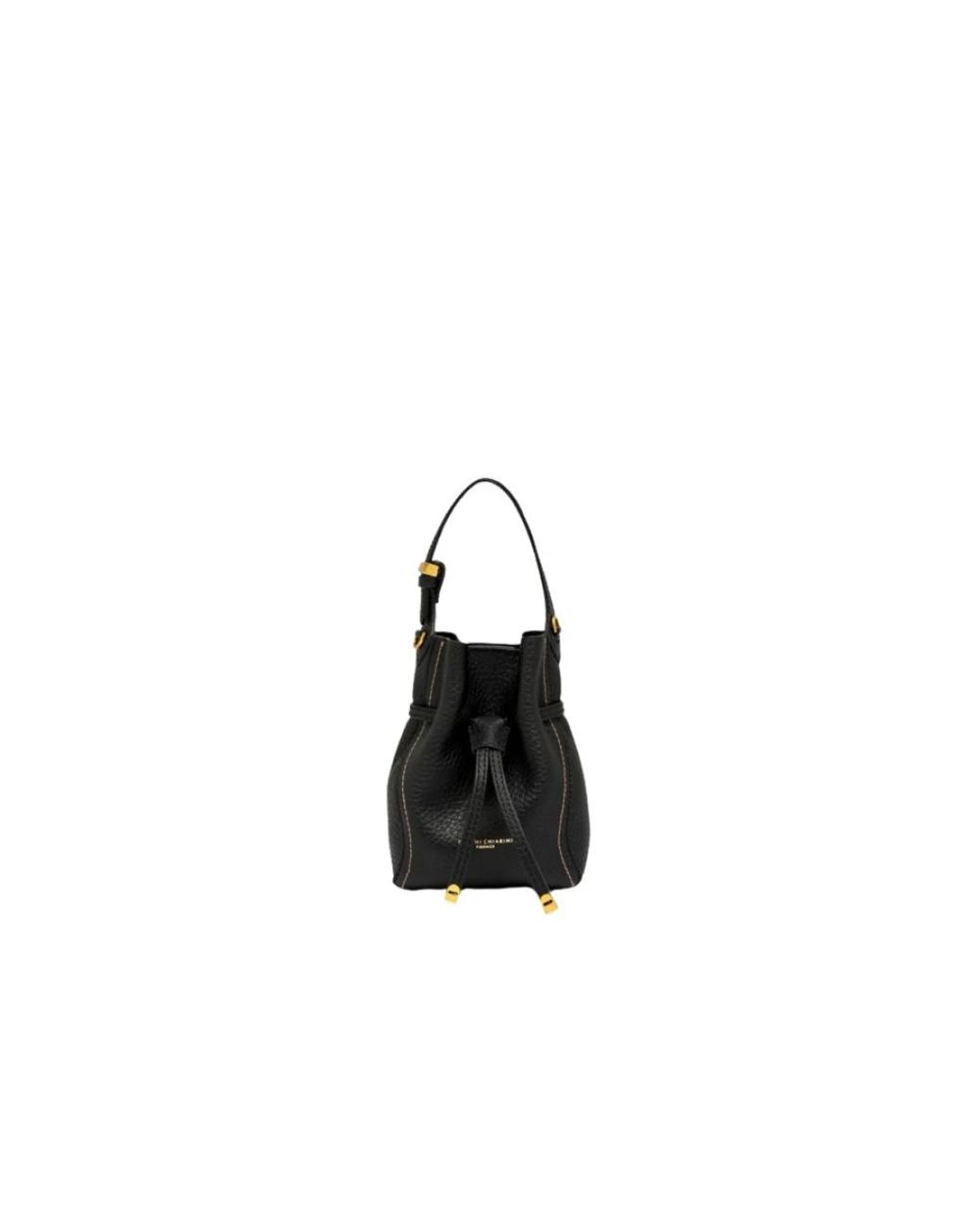 Gianni Chiarini Black Bucket Bags