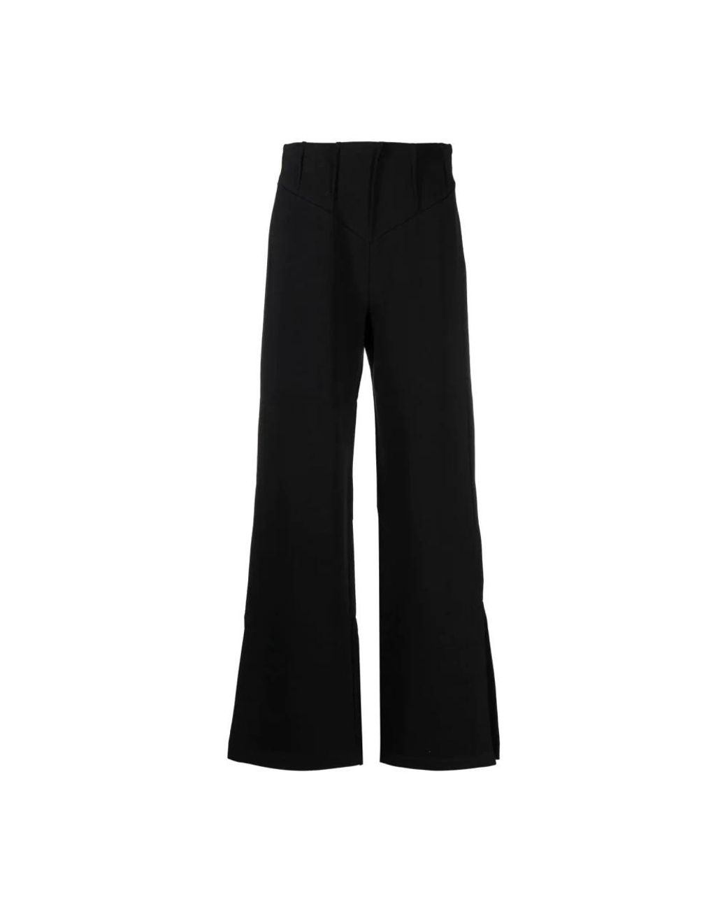 Gcds Broeken ,Zwart ,Katoen Casual Zwarte Katoenen Broek in het Black