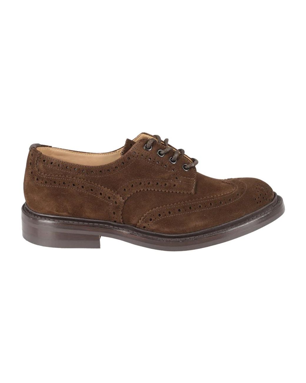 Tricker's Brown Laced Shoes for men