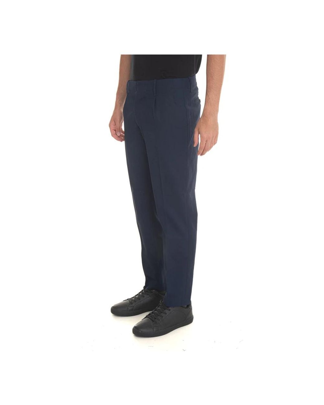 hindustrie Blue Suit Trousers for men