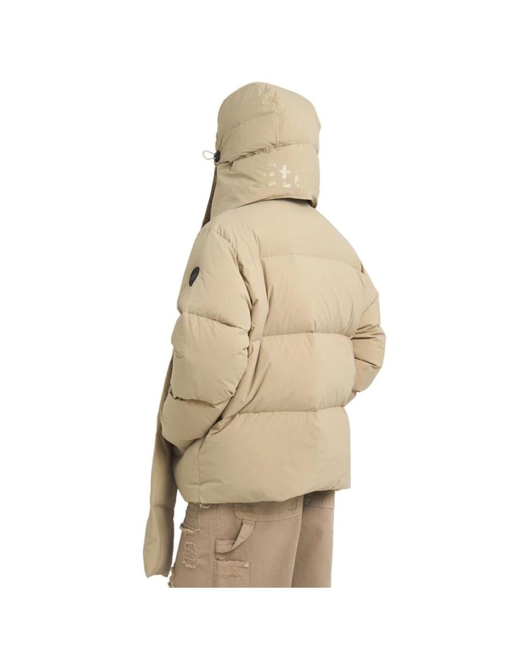 Etudes Studio Natural Gesteppter Kapuzenschal