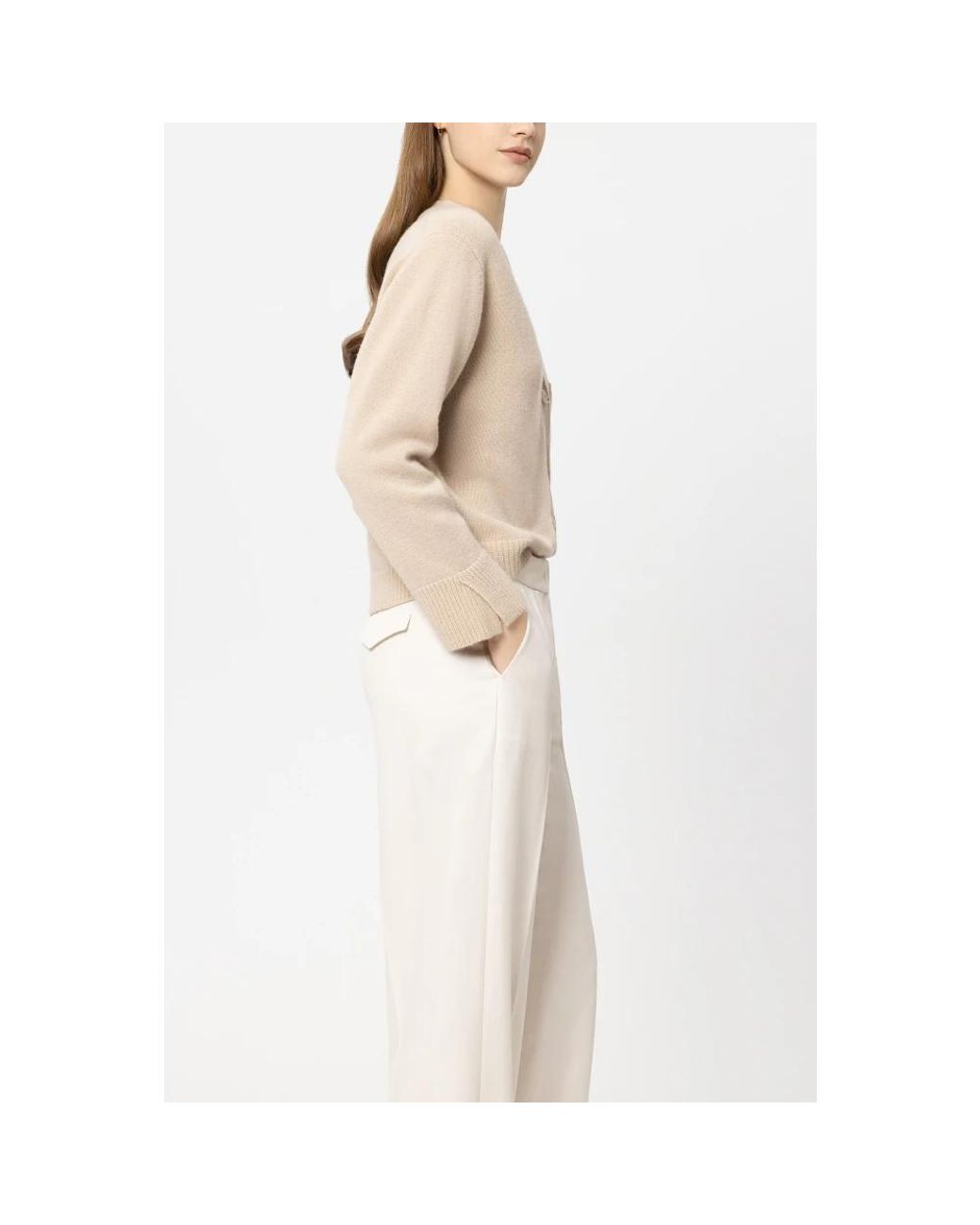 Luisa Cerano Natural Cardigans