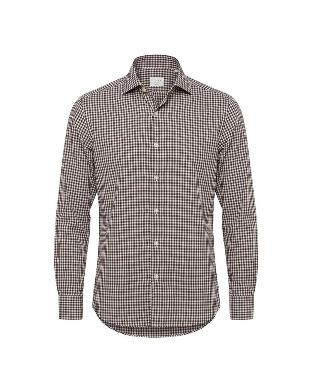 Xacus Gray Casual Shirts for men