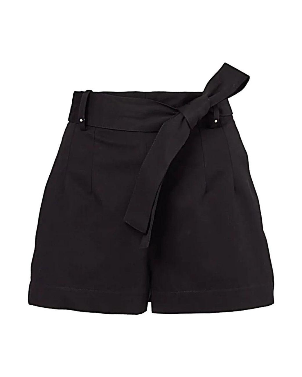 Moncler Black Short Shorts