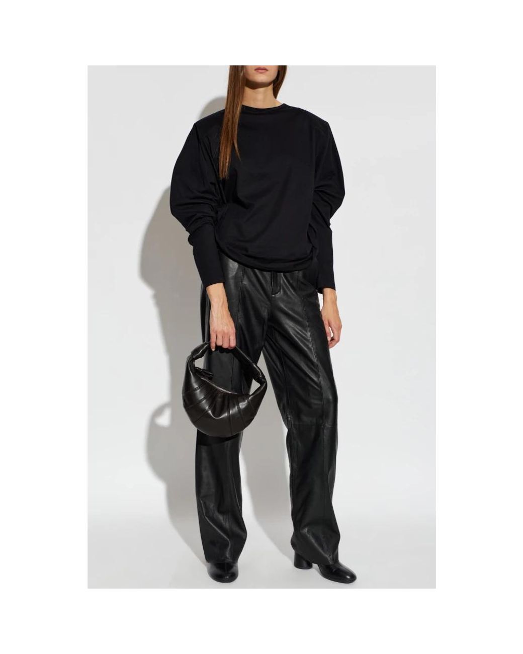 IRO Black Long Sleeve T-Shirts