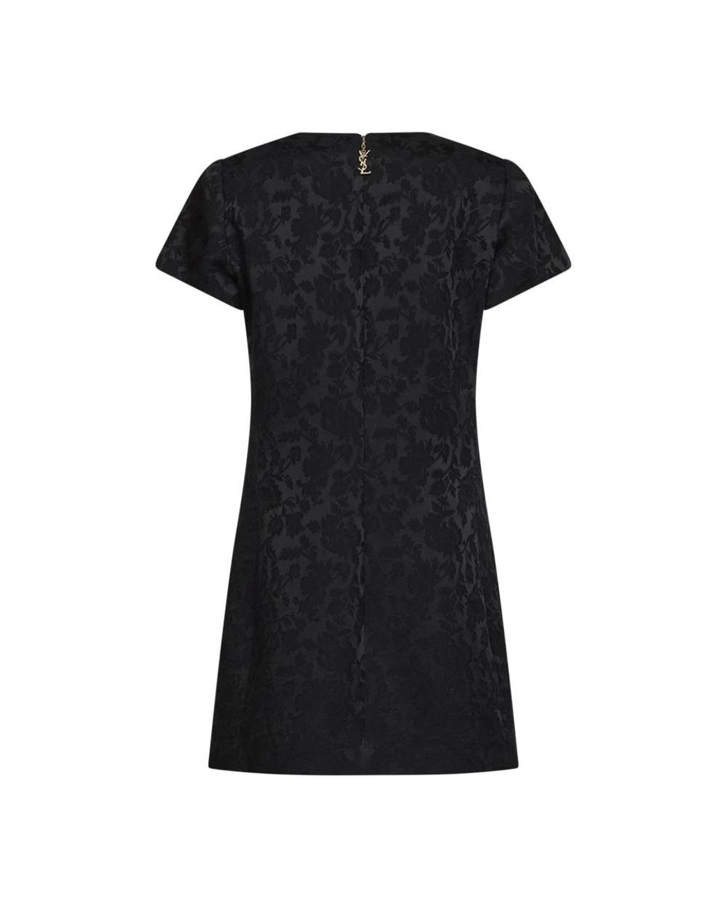 Saint Laurent Black Short Dresses