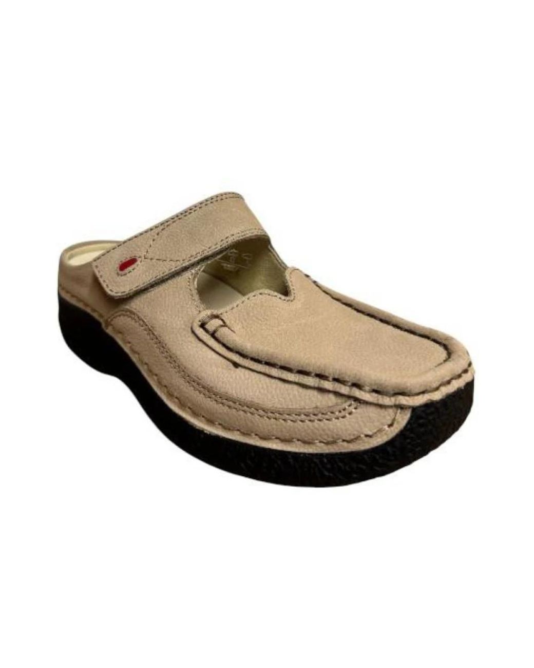 Wolky Brown Roll Slipper