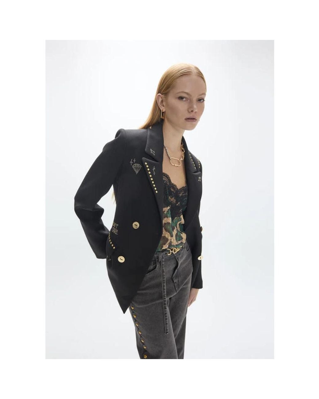Lola Casademunt Black Blazers