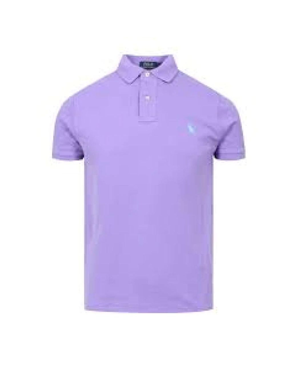 Polo Ralph Lauren Purple Polo Shirts for men