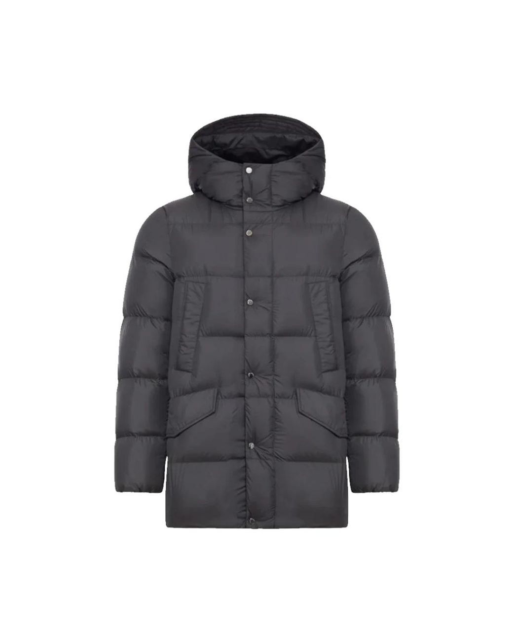 Woolrich Jassen ,Zwart ,Cloud Davis Parka in het Gray voor heren