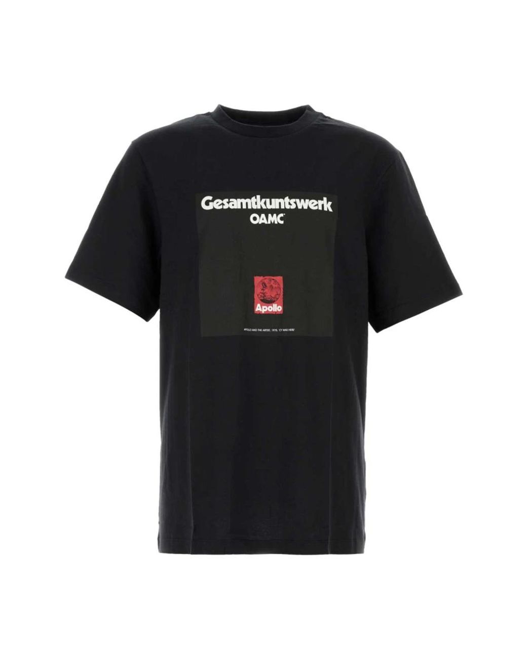 OAMC Black T-Shirts for men