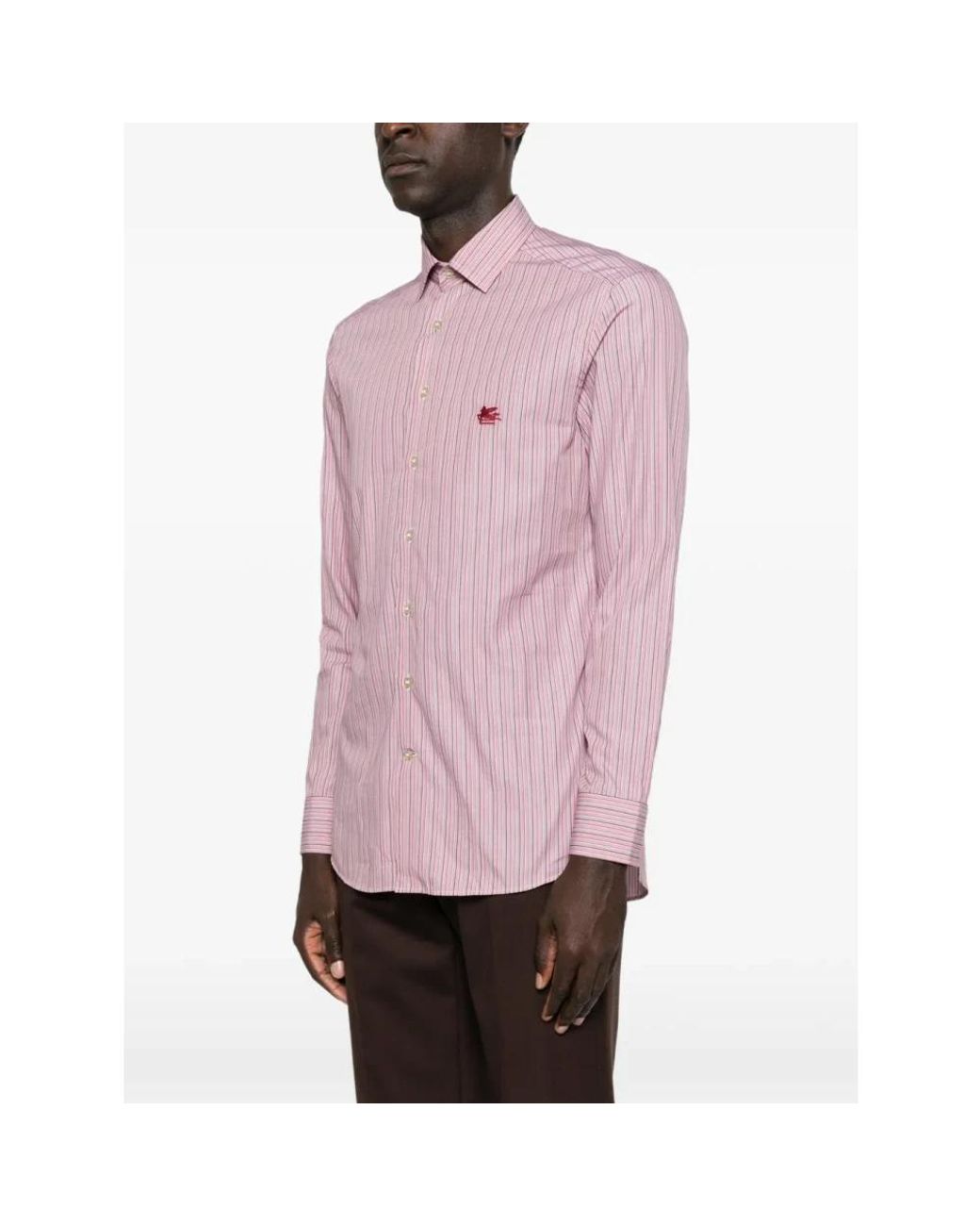 Etro Pink Formal Shirts for men
