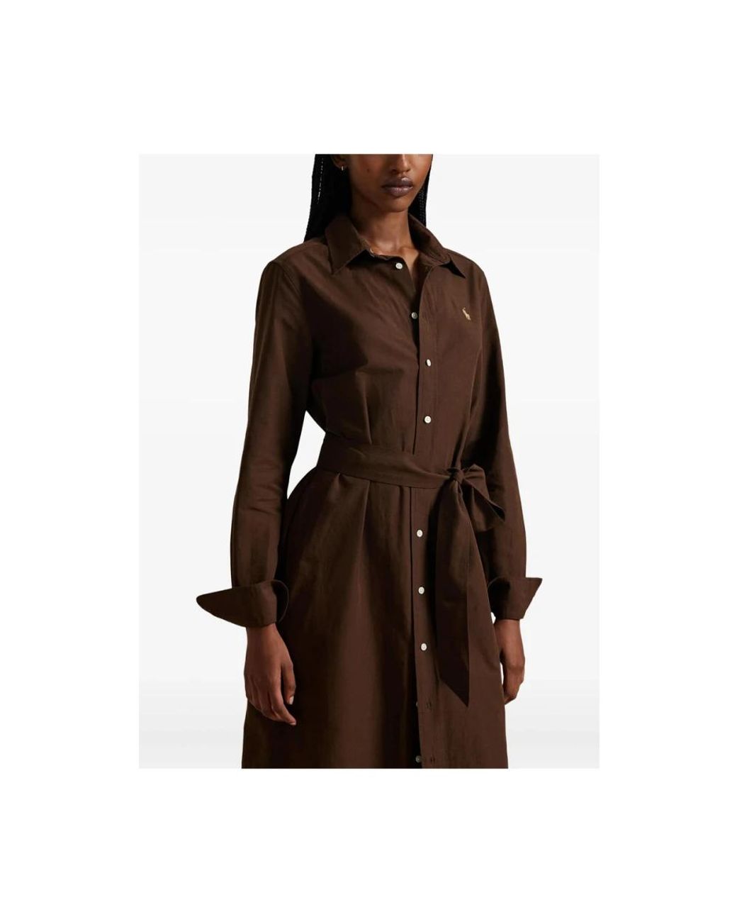 Ralph Lauren Shirt Dresses in Brown Lyst UK — free download
