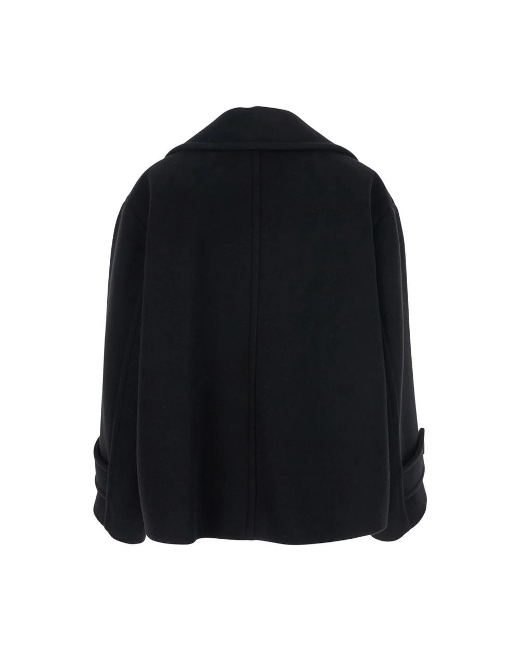 Chloé Black Double-Breasted Coats