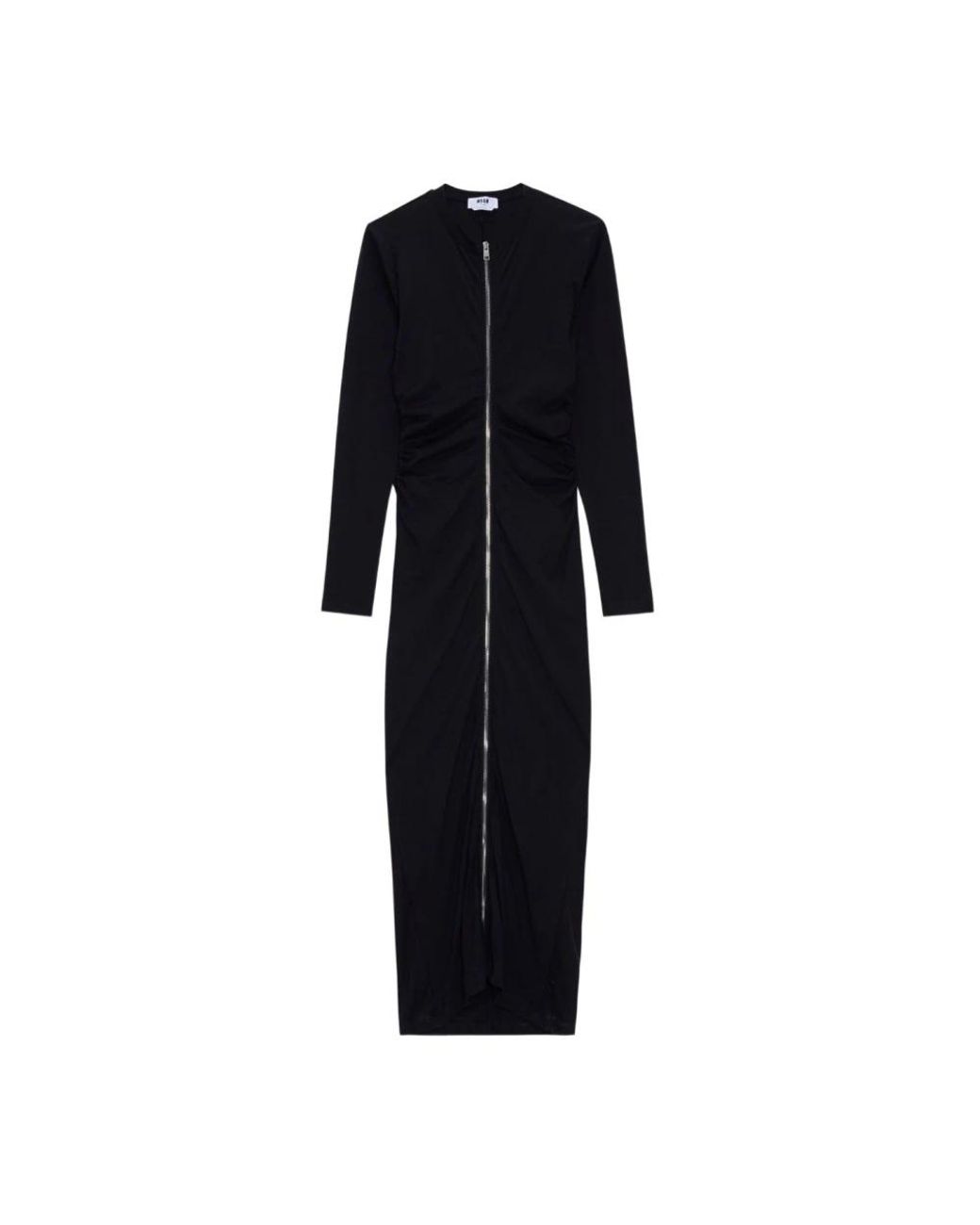 MSGM Black Maxikleid